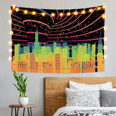 Lofaris Sky Show Novelty Architecture Trippy Custom Tapestry